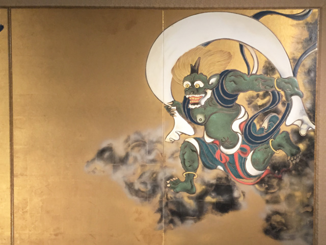japan, kyoto, kennin-ji, wind-god-and-thunder-god
