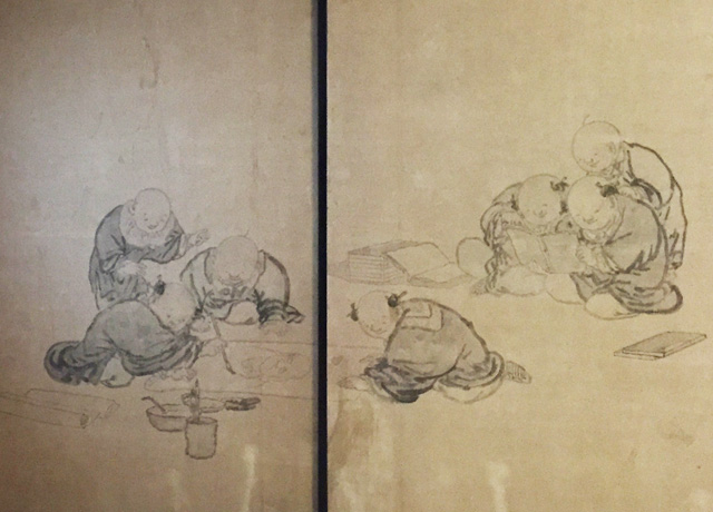 japan, kyoto, kennin-ji, wind-god-and-thunder-god